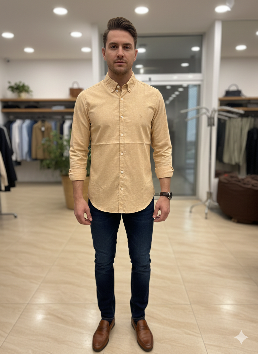 Skin Texture Casual Shirt
