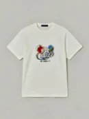 White T-shirt with 'Sun Daze' graphic and 'The Shining Us' text