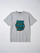 Grey t-shirt with 'New Ford 1966' graphic print on front